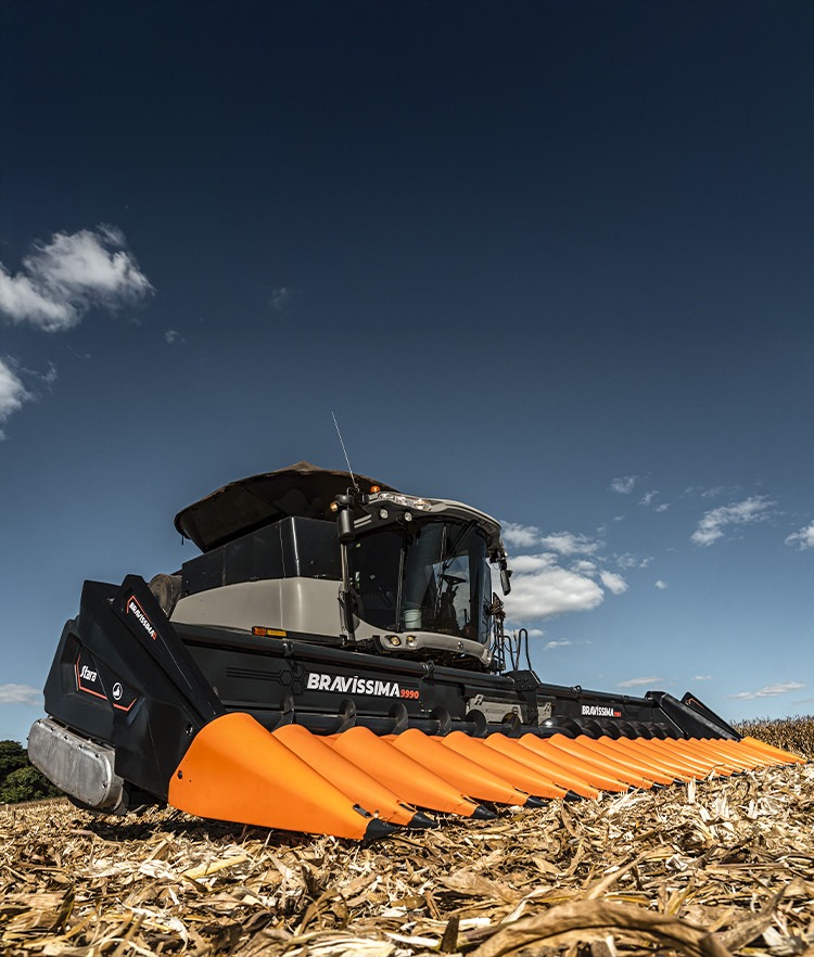 Mais eficiência e agilidade na colheita de milho