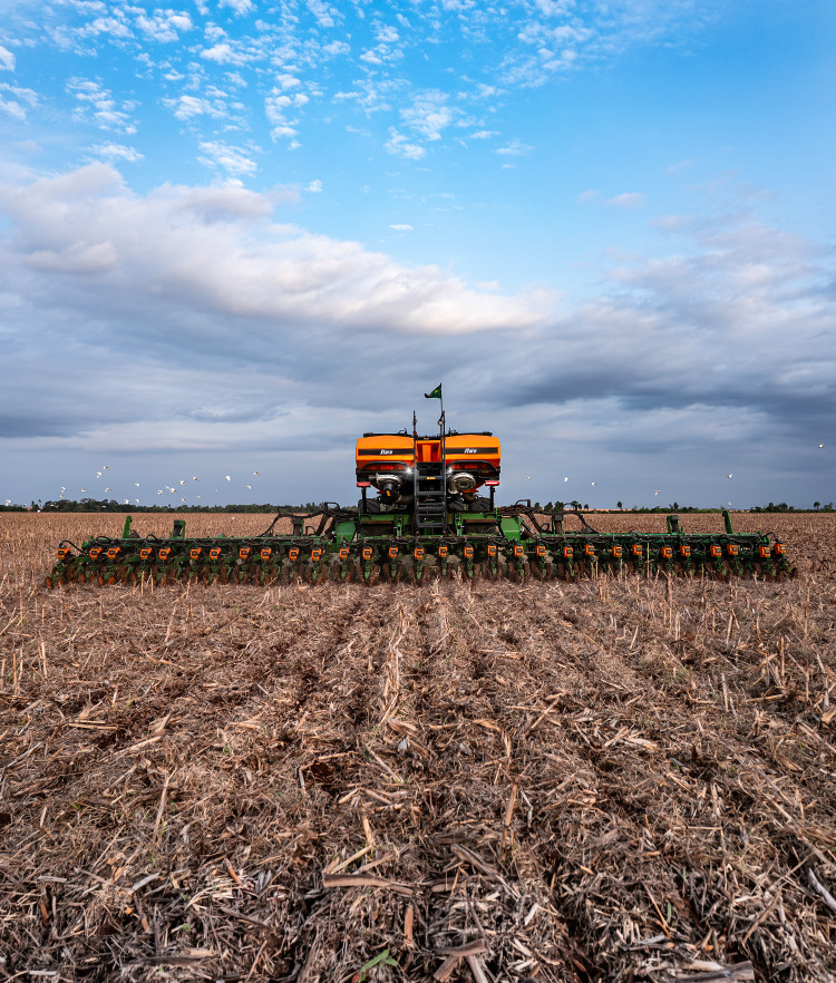 Excelente plantabilidade e rendimento operacional