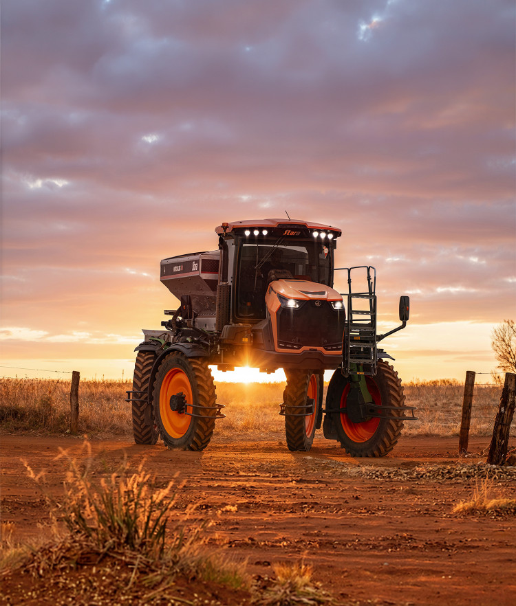 O distribuidor autopropelido mais vendido do mundo!