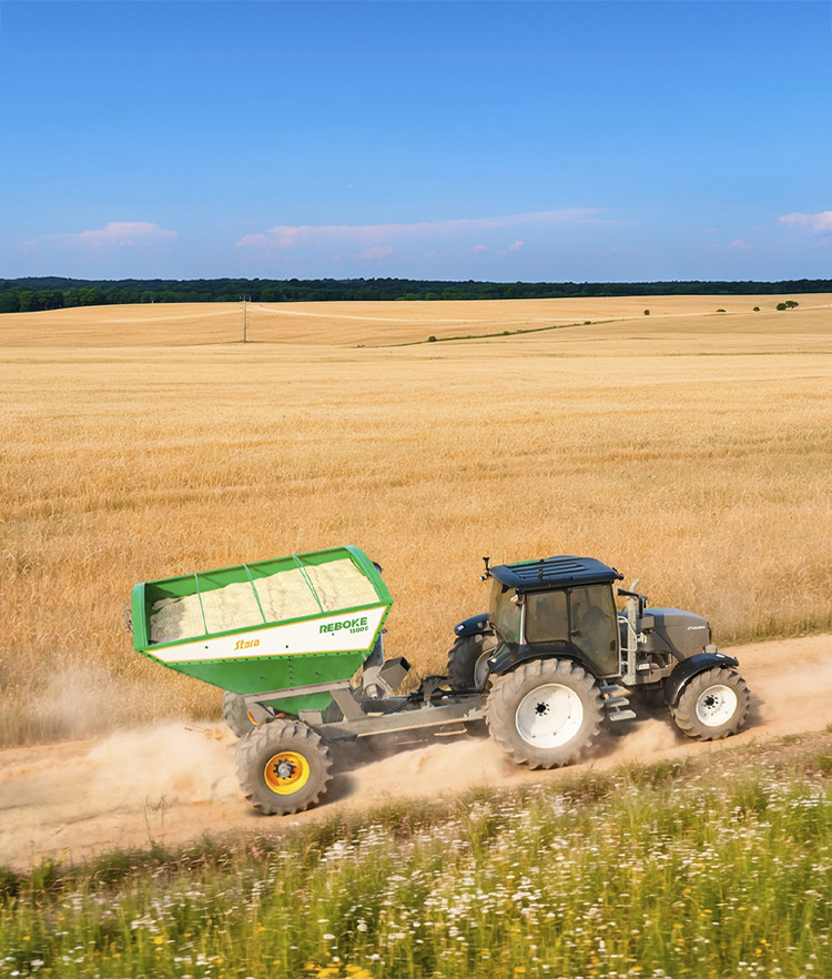 Alta performance no transporte de grãos, garantindo um excelente desempenho.