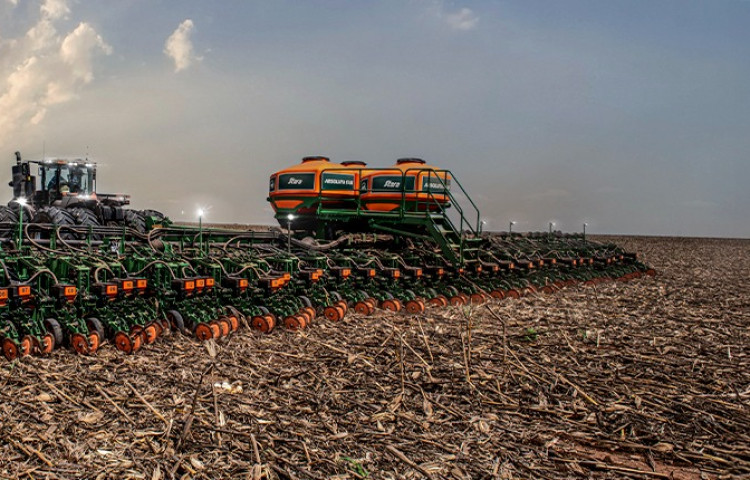 Absolutamente eficiente no plantio de ponta a ponta