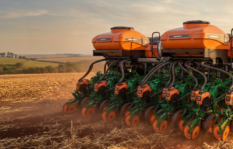 Precisão que transforma solo em produtividade.