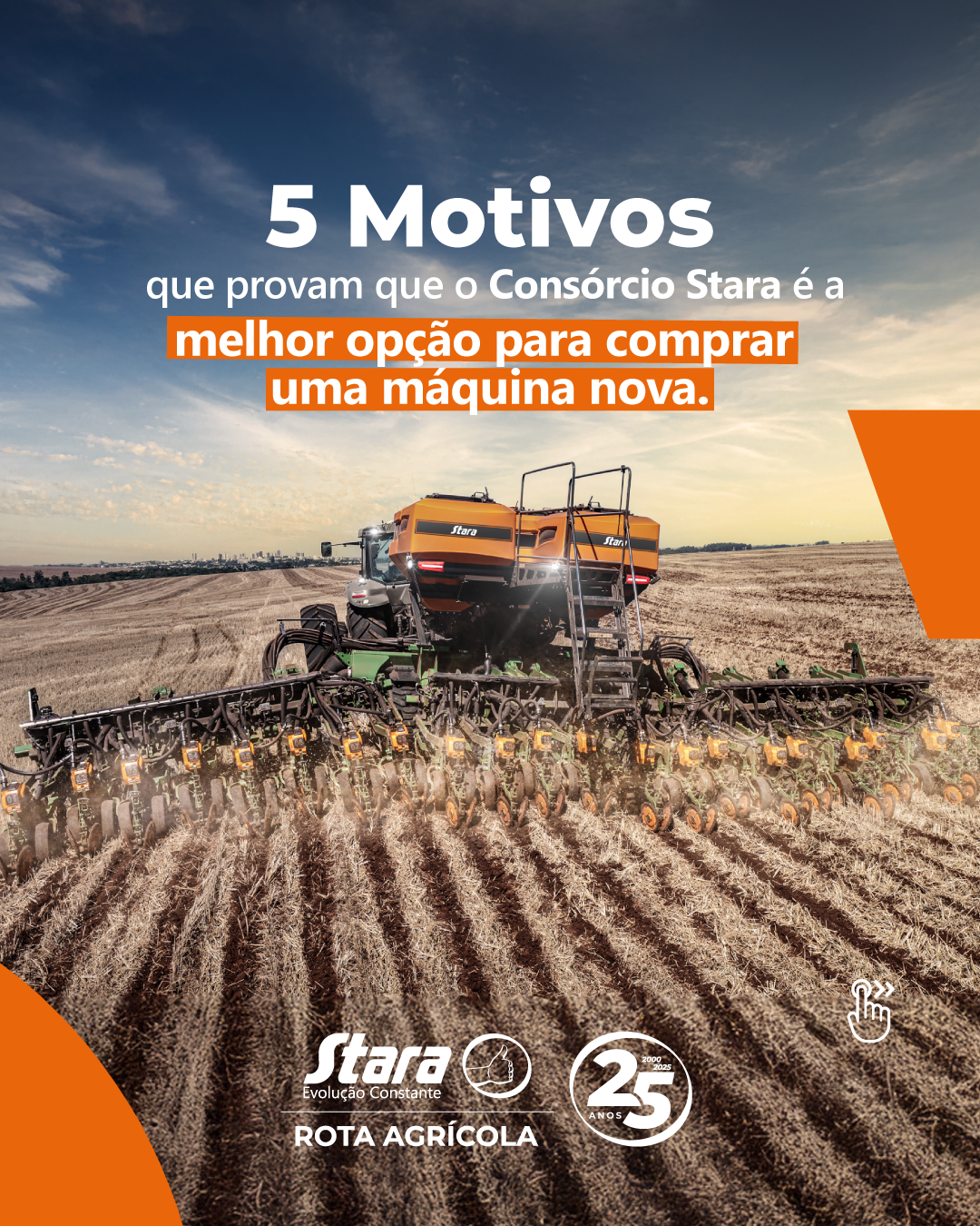 5 MOTIVOS CONSÓRCIO STARA