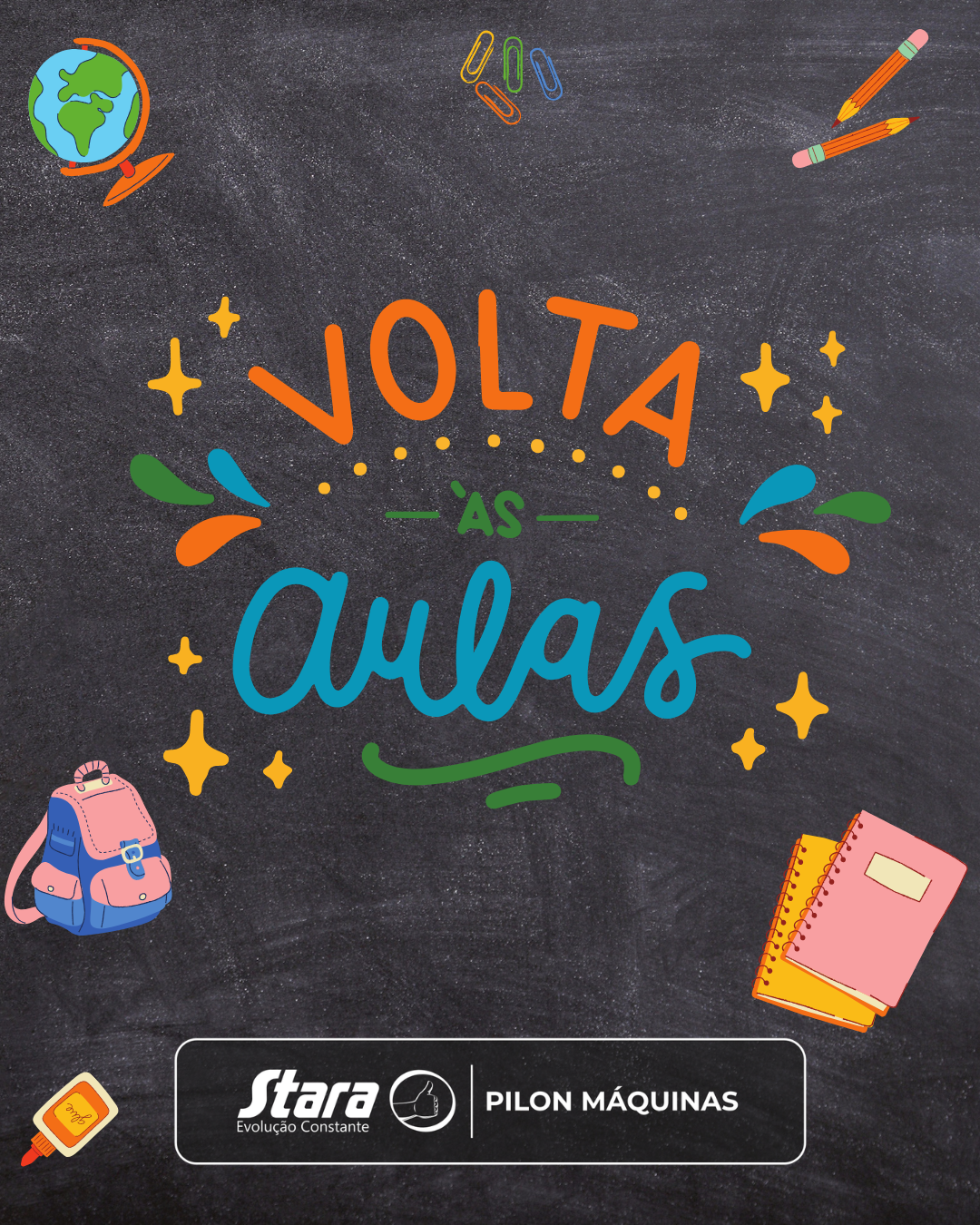 Volta às Aulas Pilon Máquinas