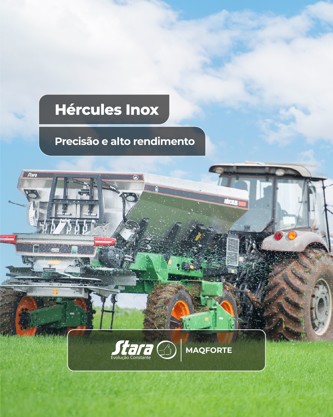 Hércules Inox: precisão e eficiência na distribuição de insumos