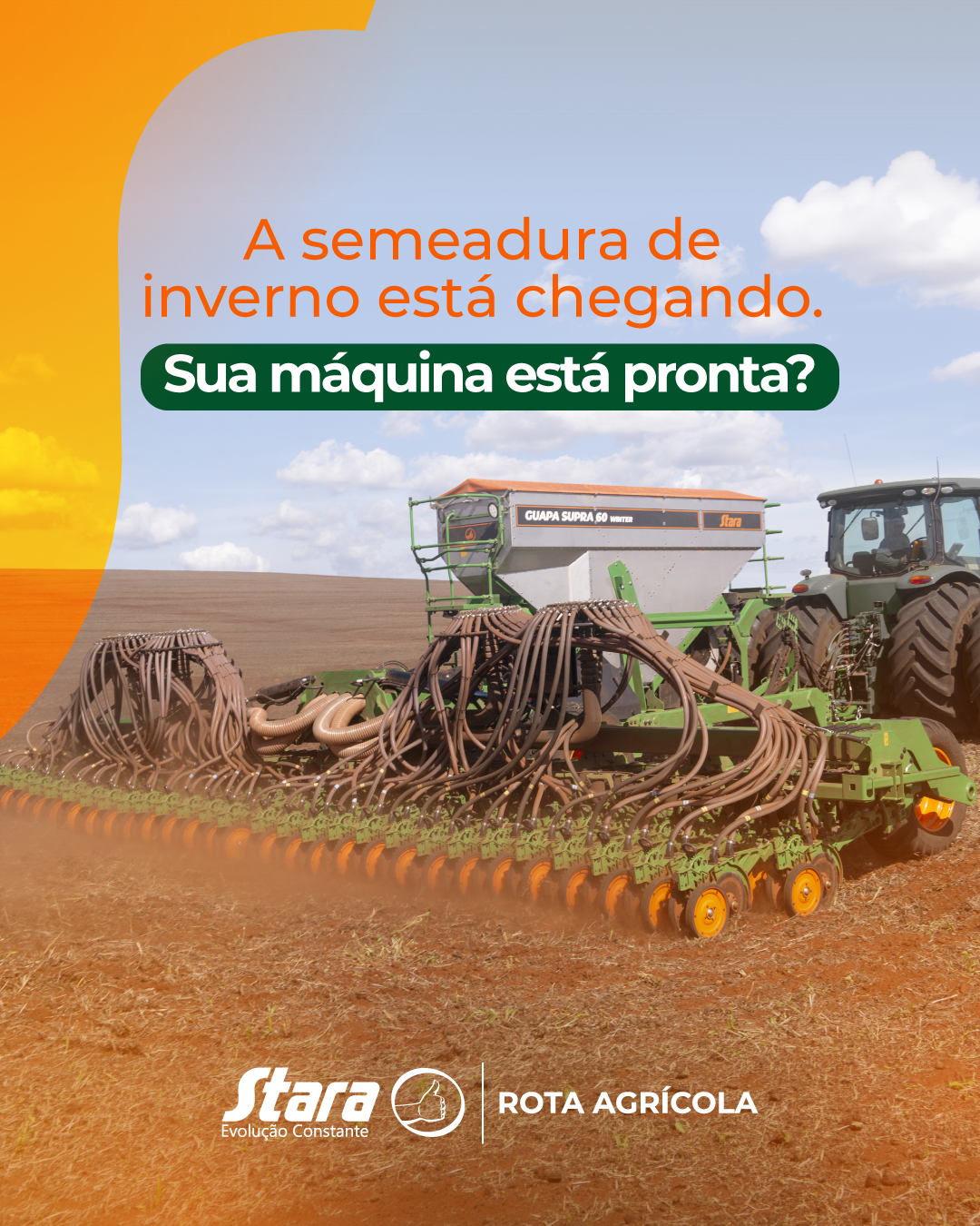 A SEMEADURA DE INVERNO ESTÁ CHEGANDO: SUA MÁQUINA ESTÁ PRONTA?