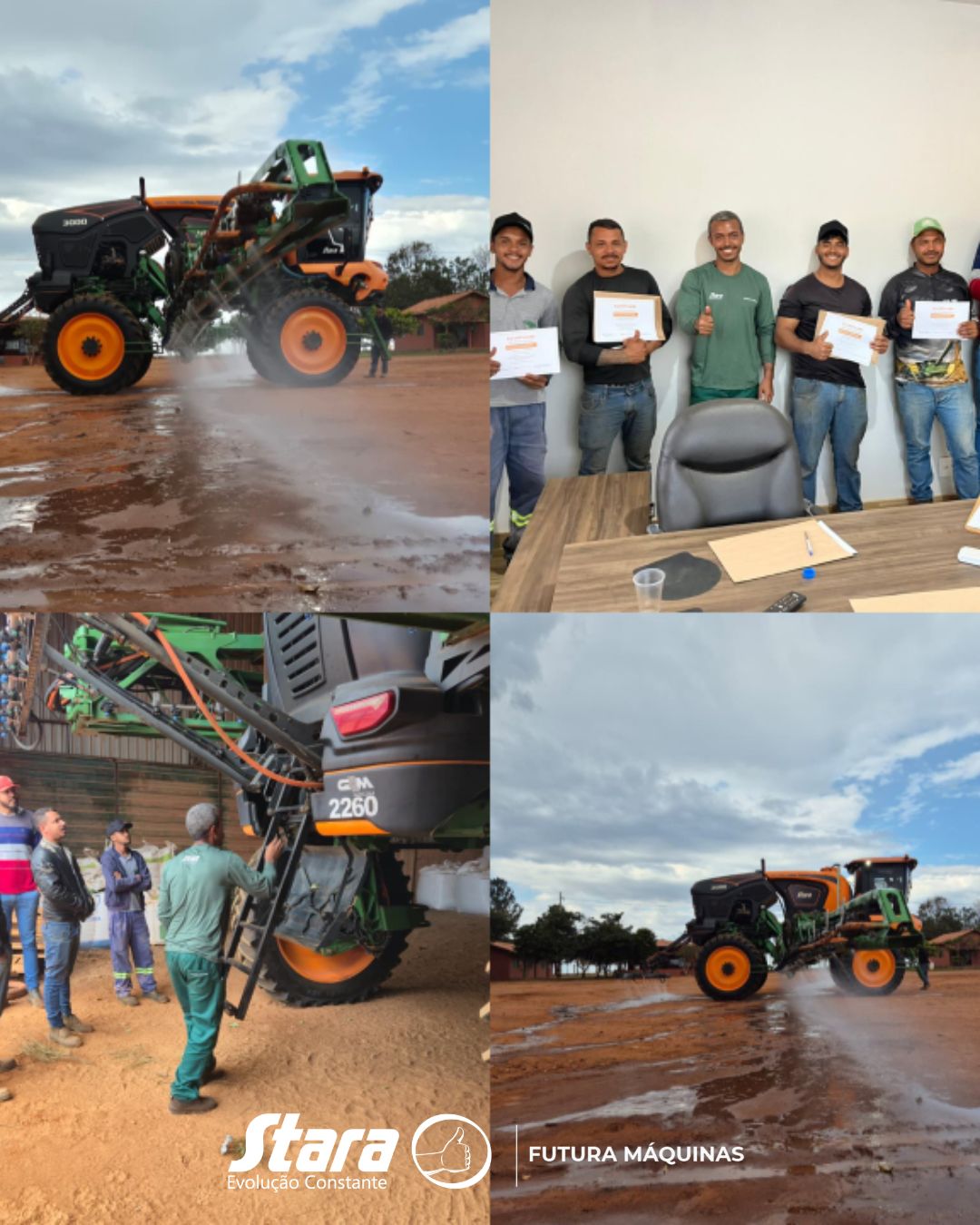 Futura Máquinas realiza treinamento de operadores