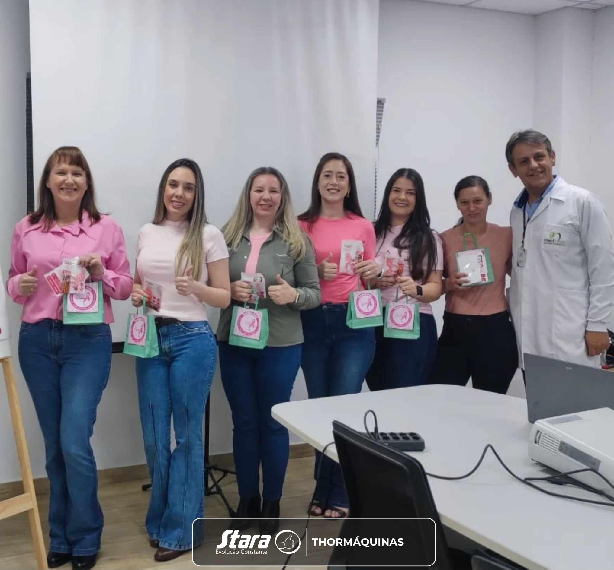 Thormáquinas promove palestra de conscientização sobre a prevenção do câncer de mama