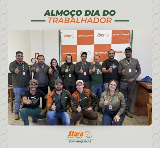 Almoço dia do trabalhador