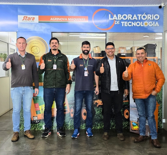 VISITA TÉCNICA DA STARA AO NOSSO LABORATÓRIO DE TECNOLOGIA AUTORIZADO