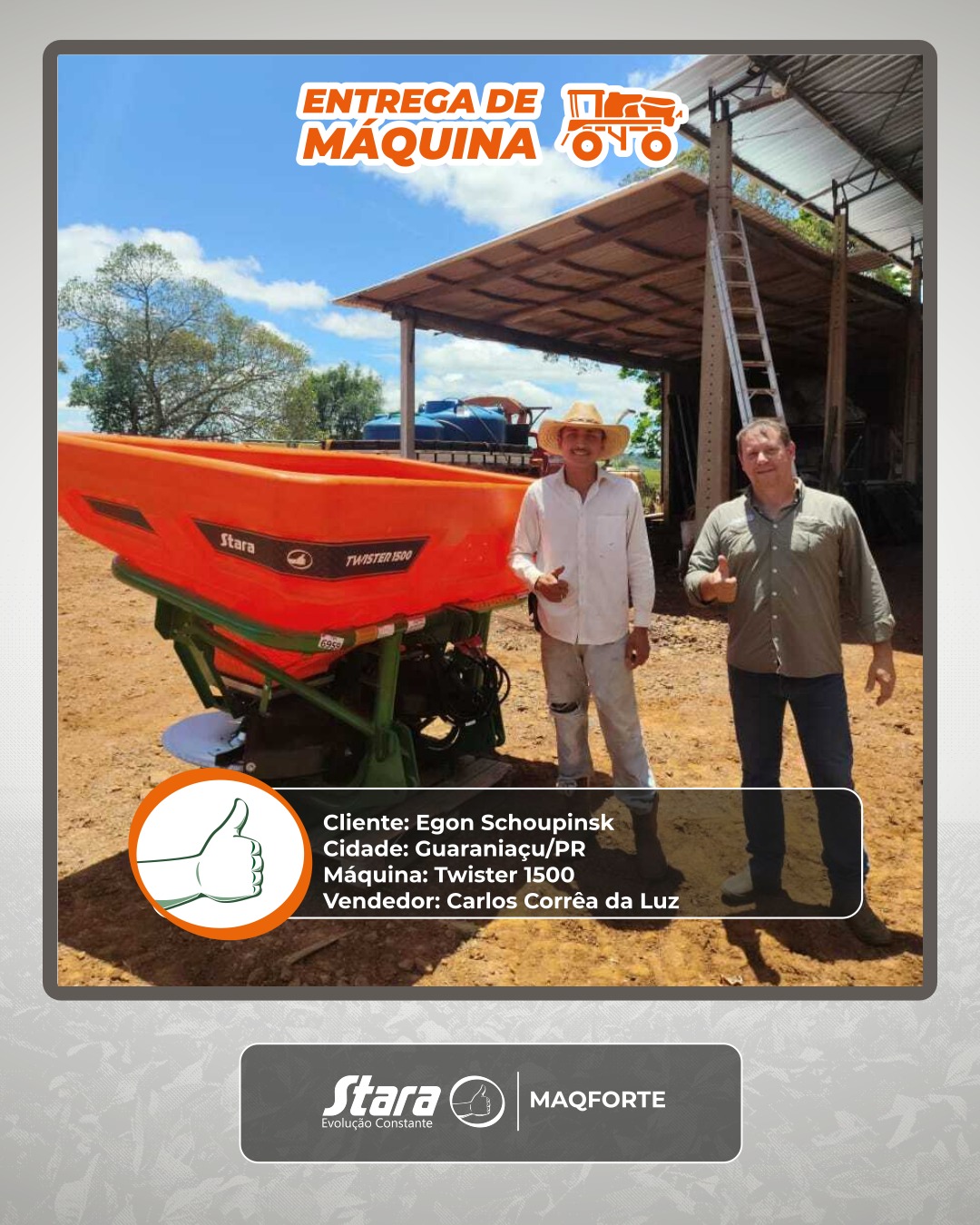 Entrega realizada com sucesso! ✅