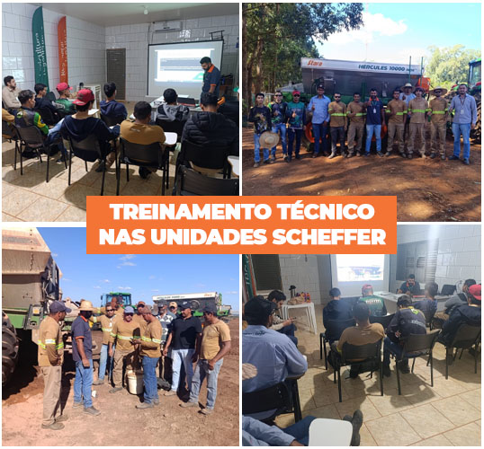 Realizamos um treinamento especializado para equipe Scheffer