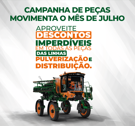 Campanha de Peças movimenta o mês de julho