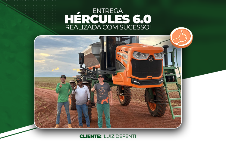 Terra Máquinas realiza entrega técnica do Hércules 6.0 ao produtor Luiz Defenti