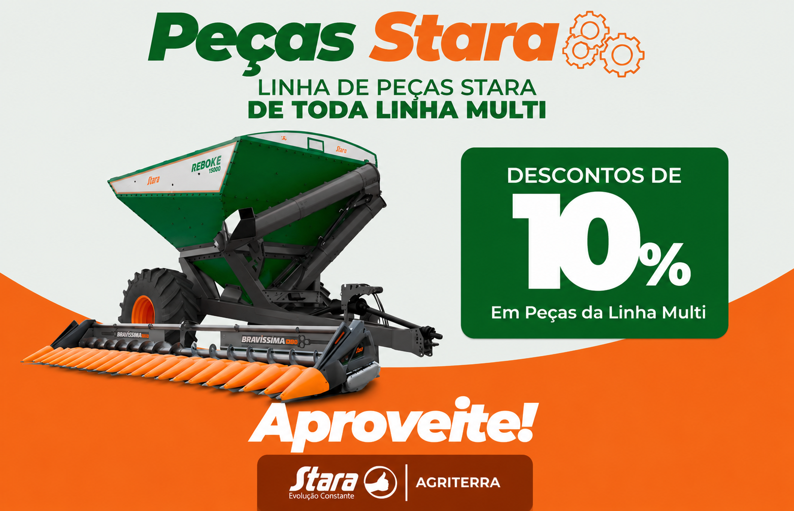 PROMOÇÃO DO STARPES DE AGOSTO: PEÇAS DA LINHA MULTI COM DESCONTO 👍🏻🧡💚