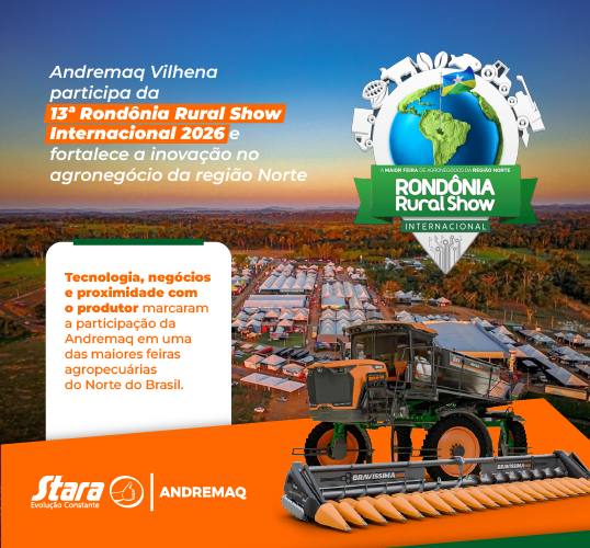 Andremaq Vilhena apresenta tecnologias e consolida parcerias na Rondônia Rural Show Internacional 2026