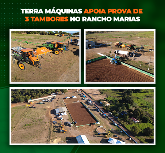Terra Máquinas apoia prova de 3 Tambores no Rancho Marias