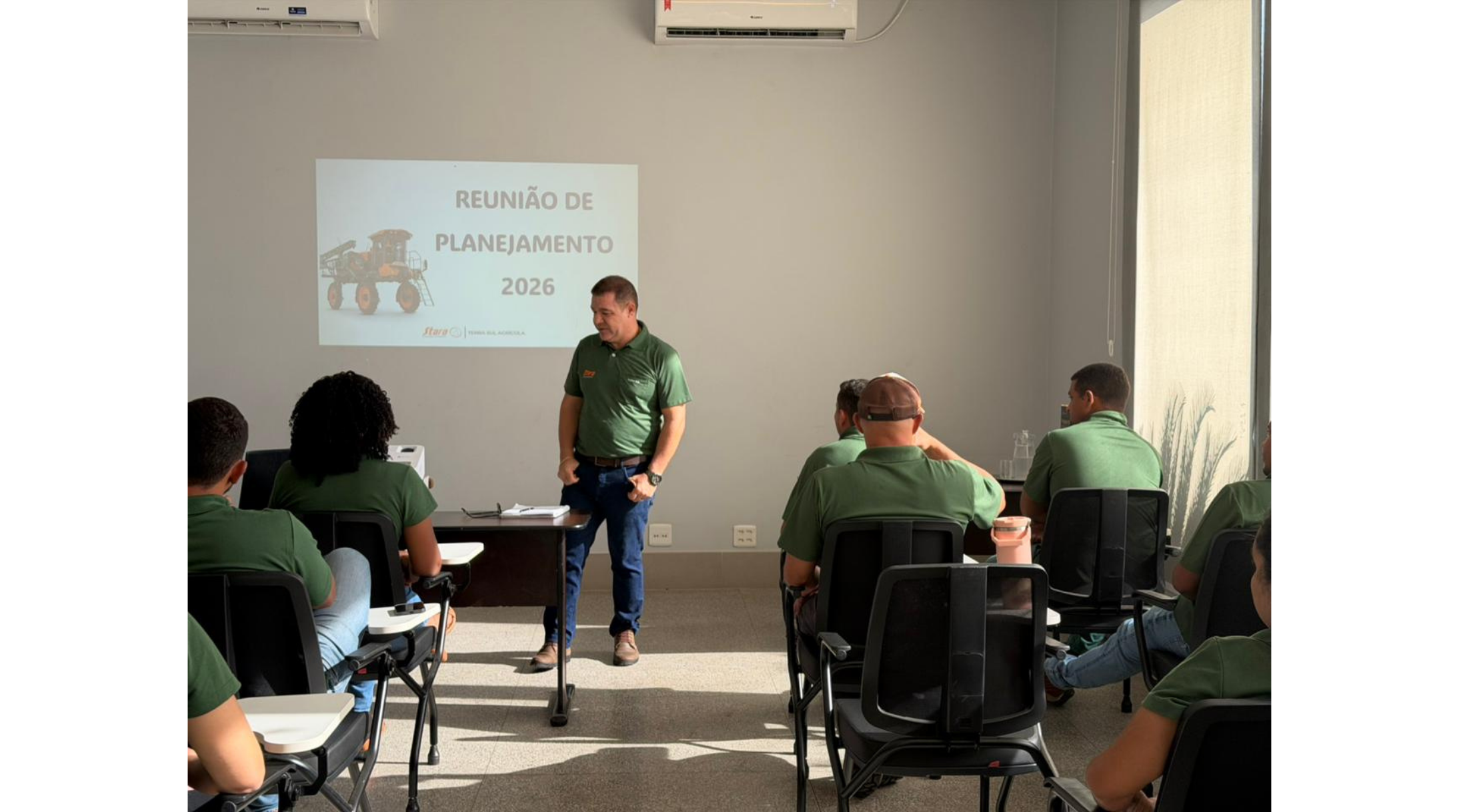 União, planejamento e celebração na Terra Sul
