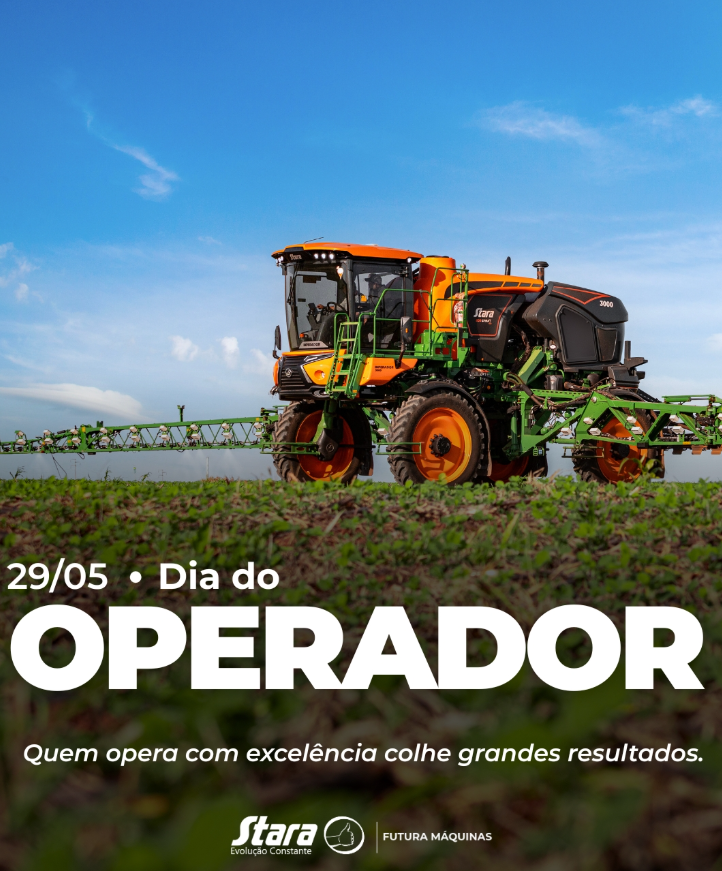 Dia do Operador: precisão, cuidado e compromisso no campo