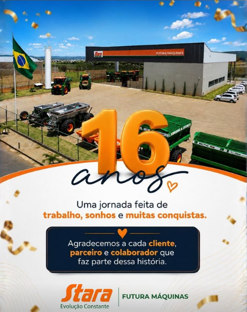 16 anos de Futura Máquinas: uma história construída por pessoas