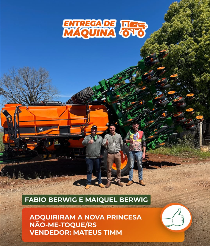 Maiquel e Fabio Berwig recebem a primeira Stara