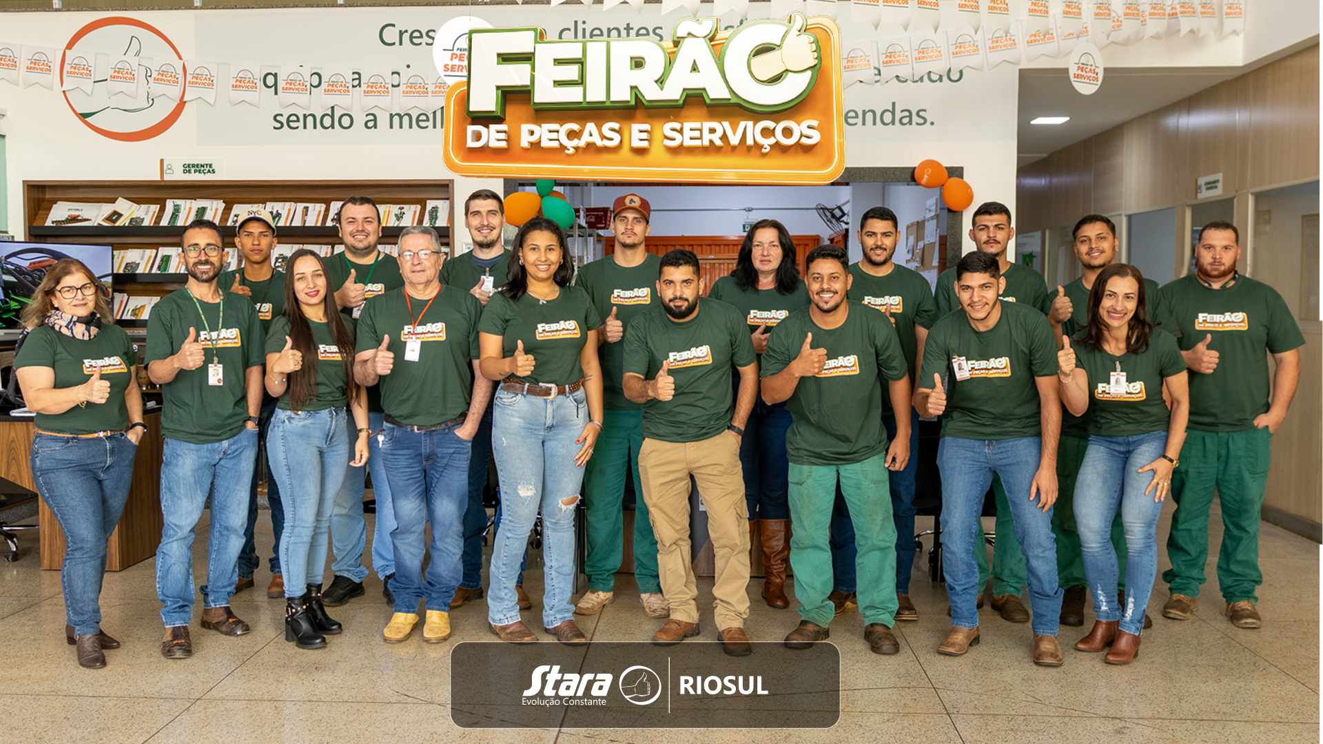 Primeiro dia do Feirão de Peças e Serviços movimenta a Riosul Stara