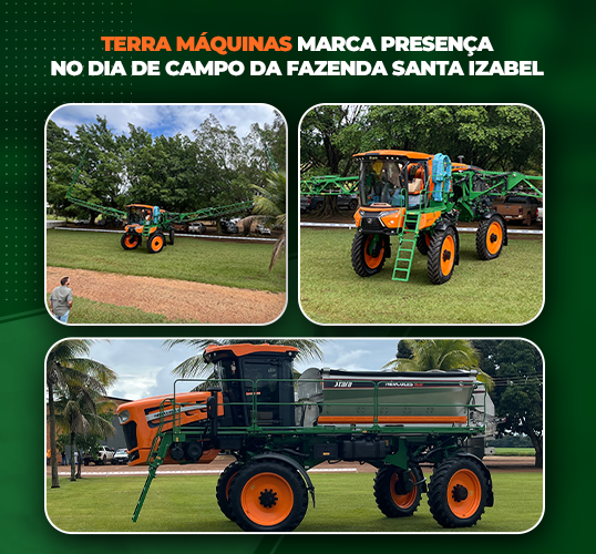 Marcamos presença no Dia de Campo da Fazenda Santa Izabel