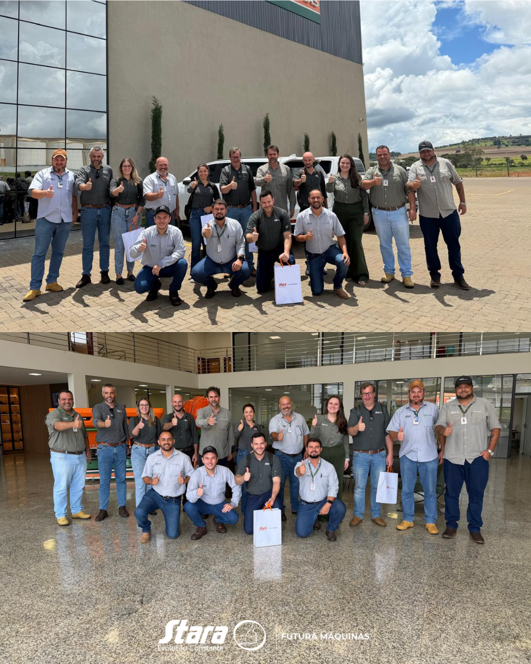 Visita Institucional da Stara à Futura Máquinas