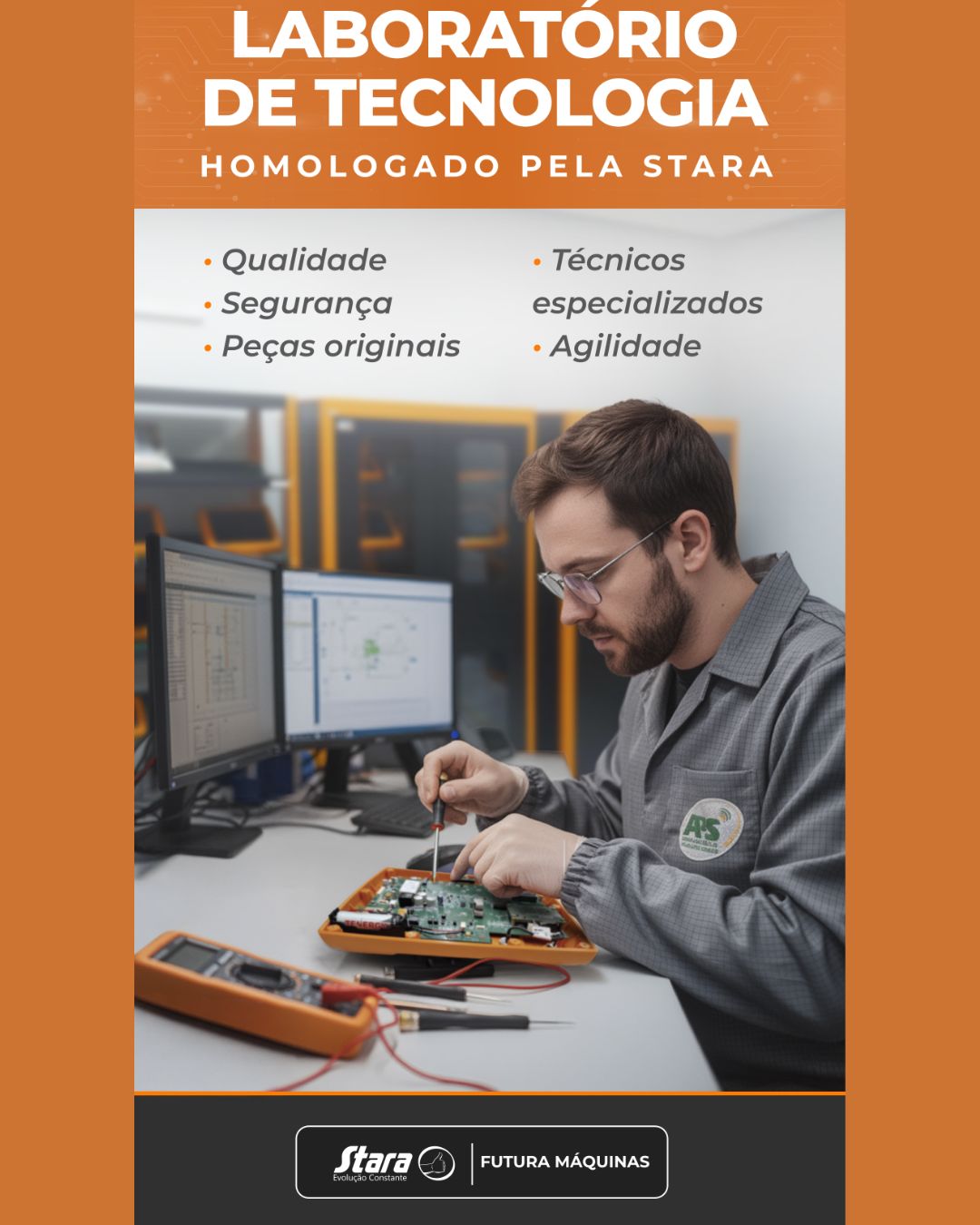 Laboratório próprio da Futura Máquinas eleva padrão de qualidade e precisão nos serviços