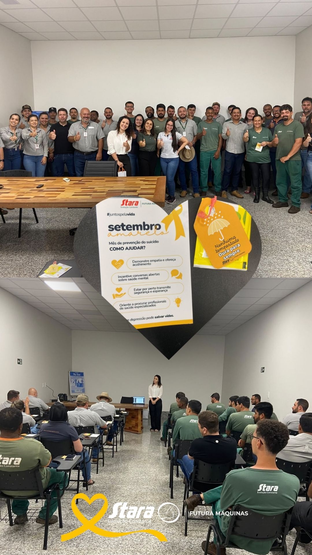 Setembro Amarelo: cuidar de pessoas também é transformar vidas