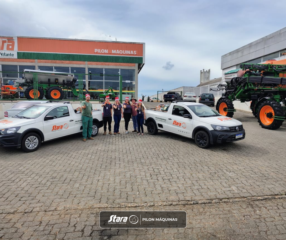 Pilon Máquinas realiza entrega de mais de 300 brinquedos na campanha Natal Feliz