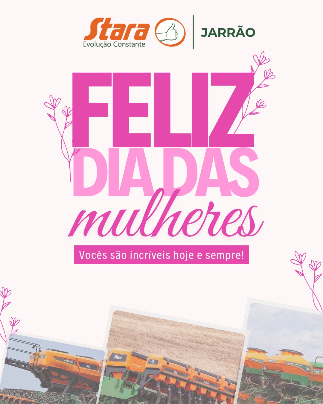 8 DE MARÇO DIA INTERNACIONAL DA MULHER!