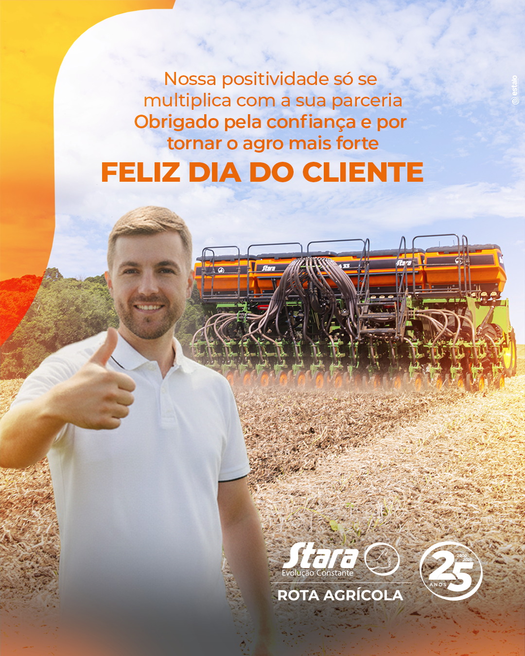 FELIZ DIA DO CLIENTE