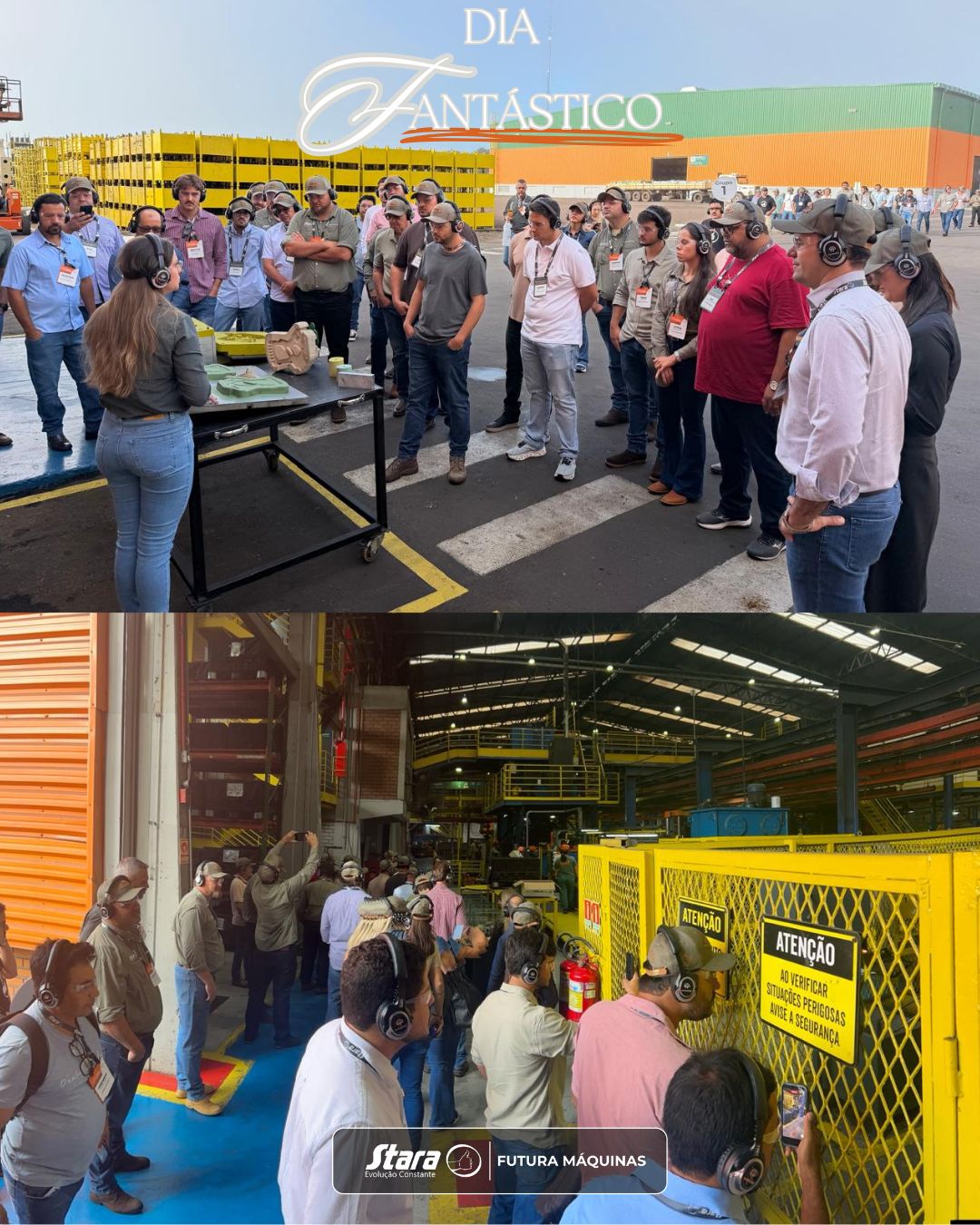 Dia Fantástico na Fábrica da Stara