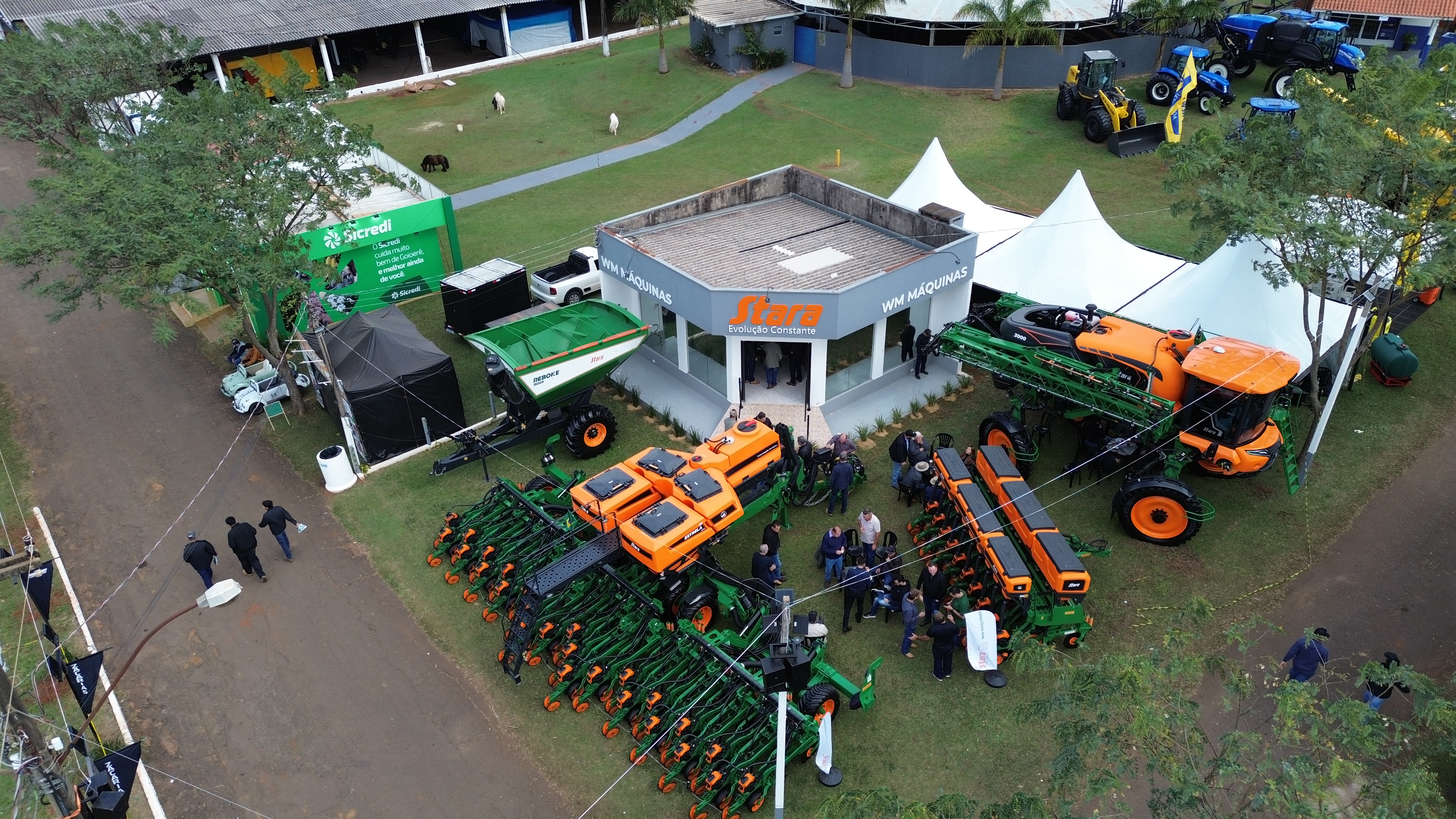 ExpoGoio 2025: WM Máquinas apresenta tecnologia Stara e oportunidades para o agronegócio de Goioerê e região.
