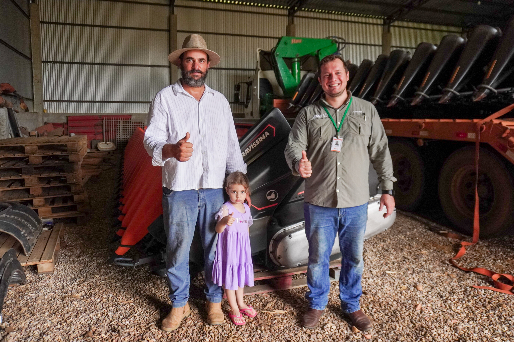 Plataforma Bravíssima: Entrega para o produtor Reginaldo Fermiano na região de Sorriso/MT