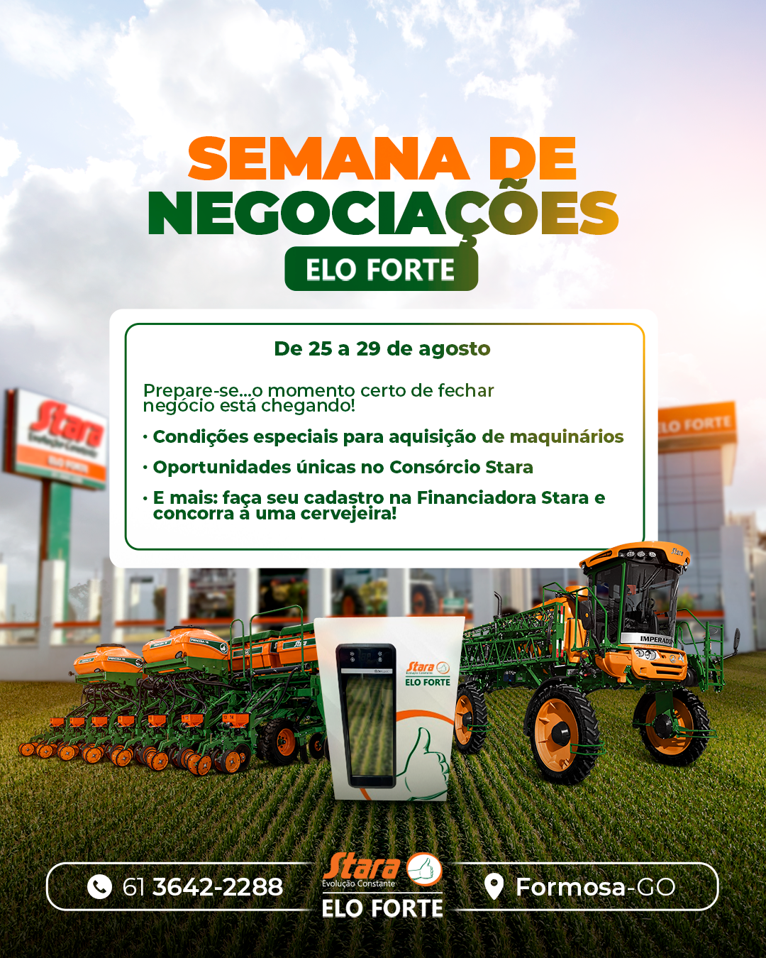 Semana de negociações - Elo Forte