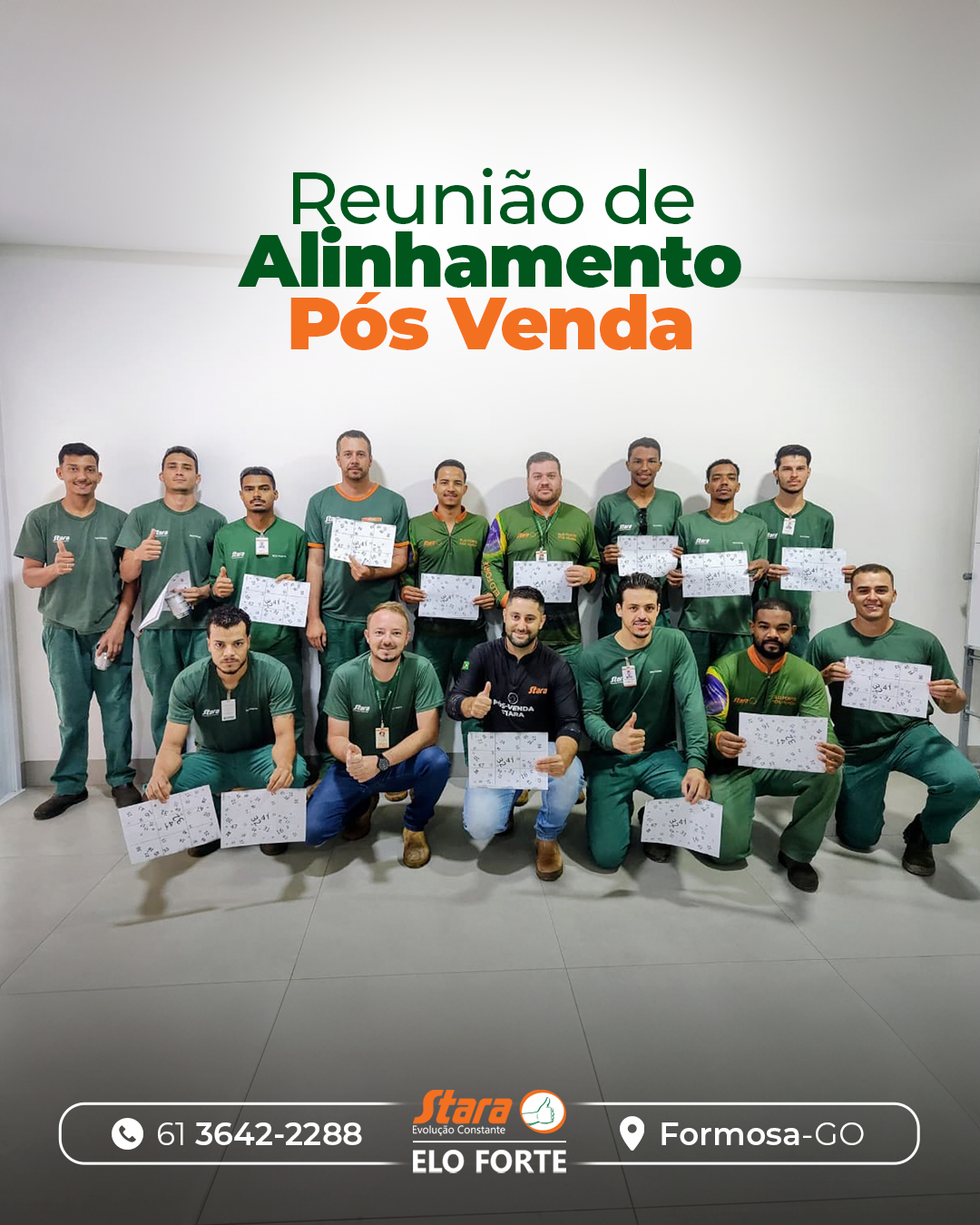 Reunião de Alinhamento Pós Venda