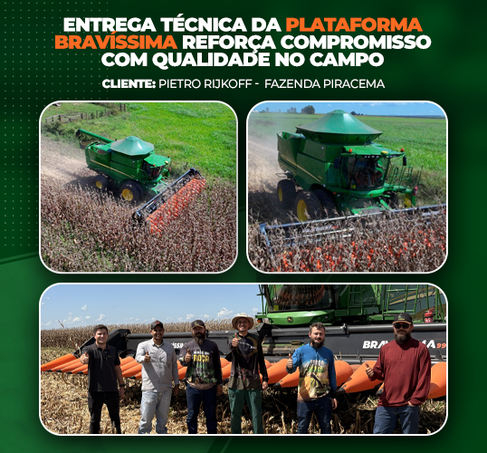 Entrega Técnica da Plataforma Bravíssima reforça compromisso com qualidade no campo