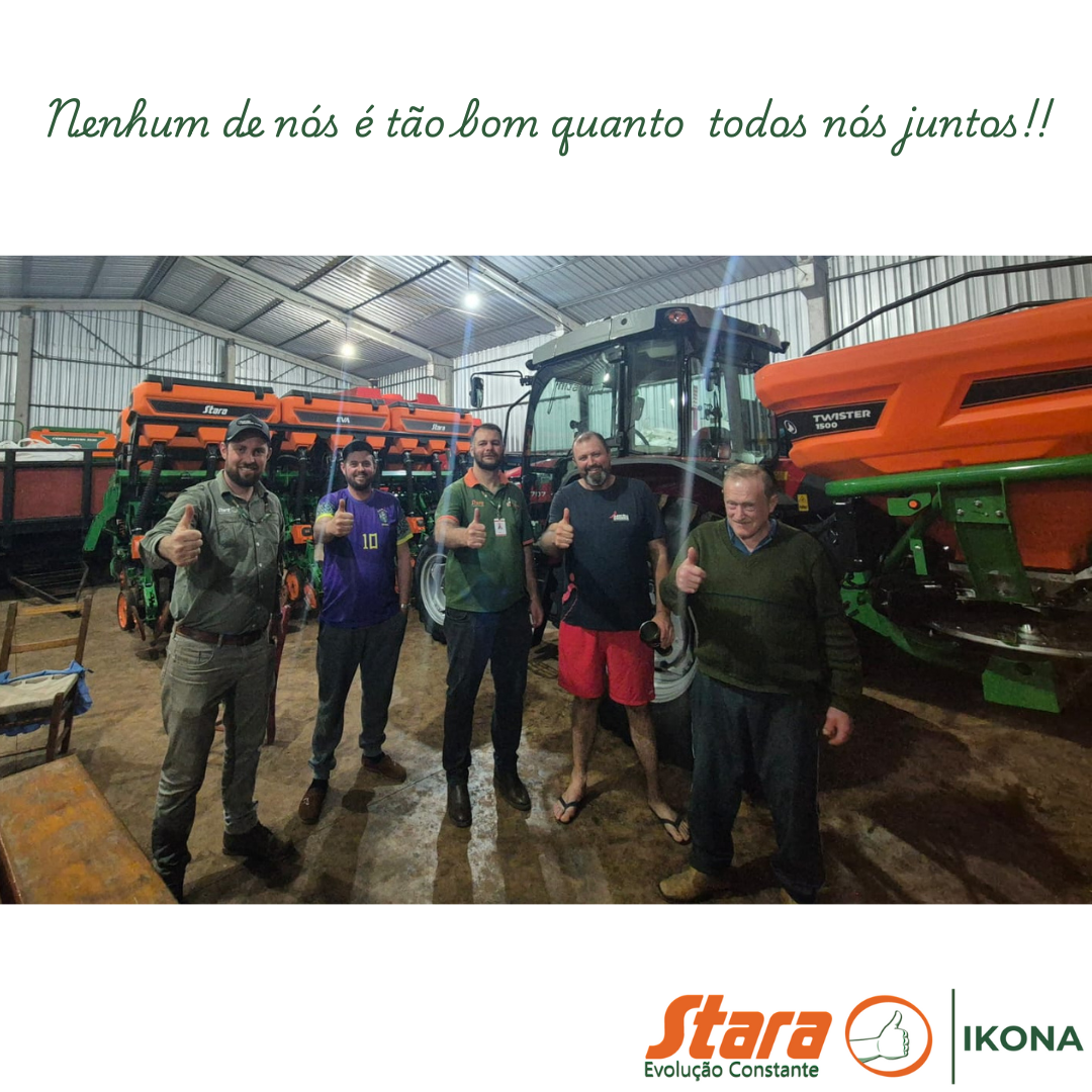 ENTREGA DISTRIBUIDOR TWISTER E PLANTADORA EVA