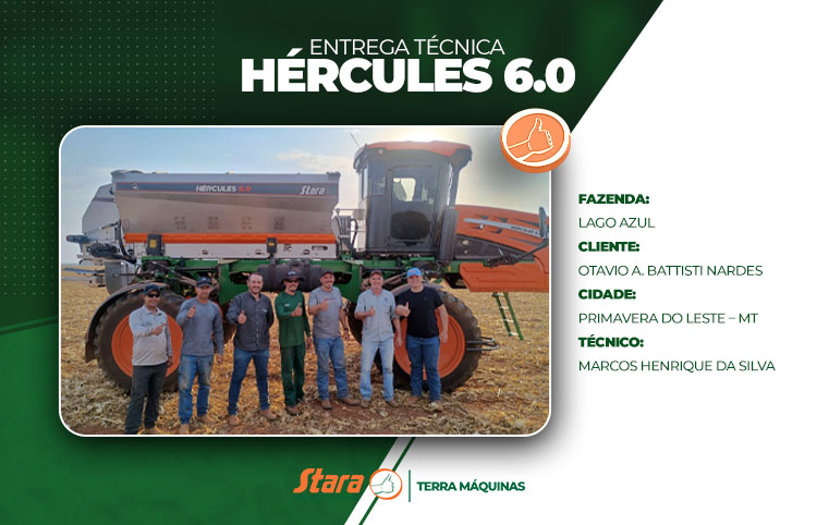 Mais uma grande conquista no campo: Entrega Técnica realizada com sucesso!