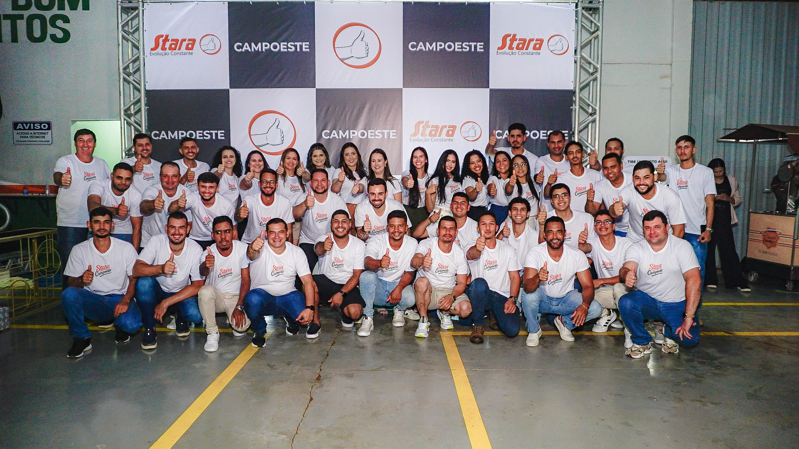 CAMPOESTE CELEBRA CONFRATERNIZAÇÃO