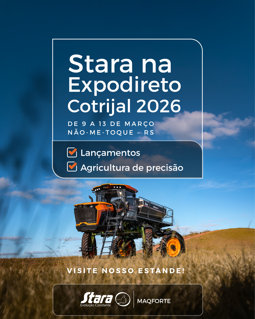 Stara e Maqforte na Expodireto Cotrijal 2026