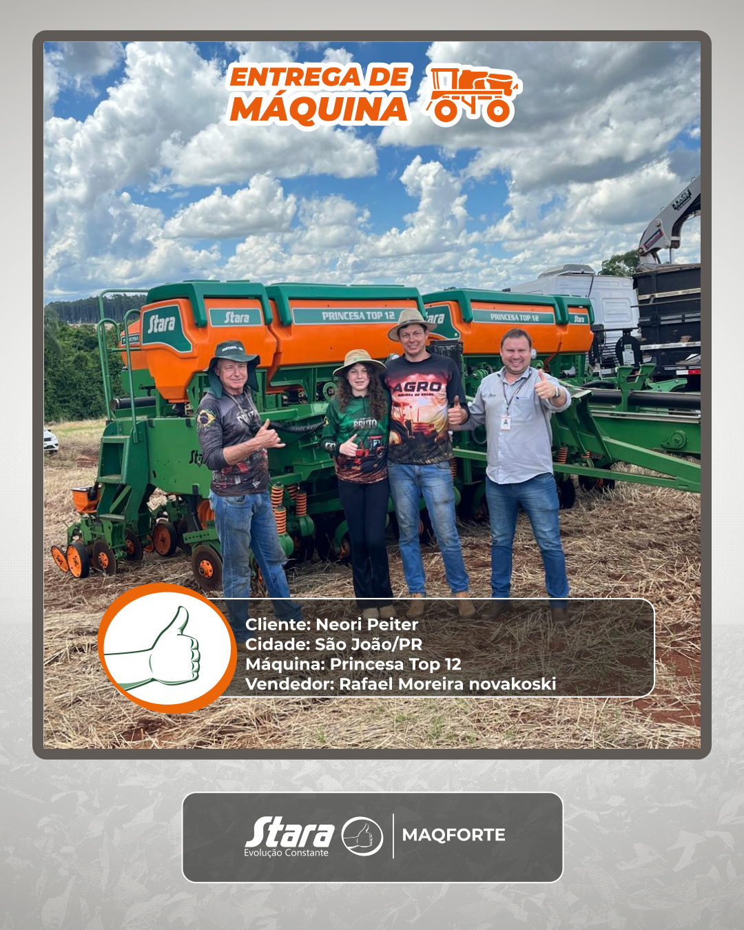 Entrega concluída com sucesso! ✨