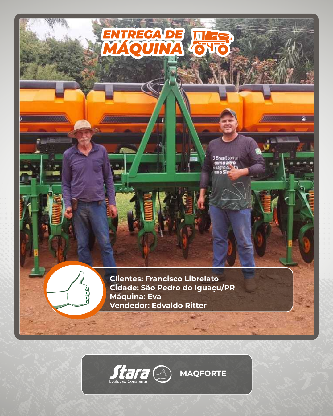 🌱 Mais uma EVA no campo! 💚🧡