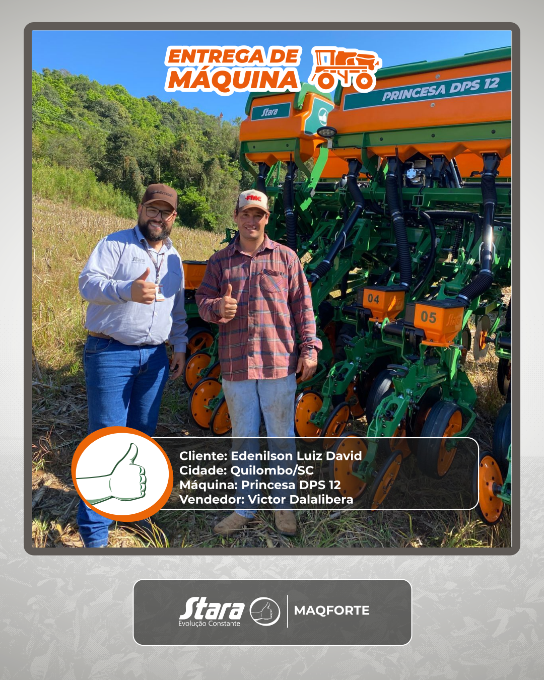 Princesa DPS 12 a campo! 🌾