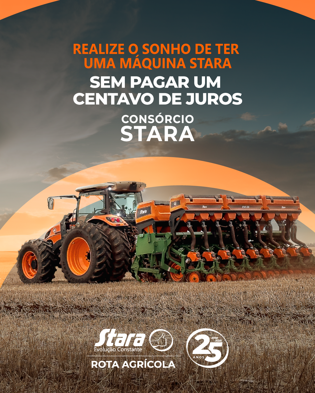 CONSÓRCIO STARA: REALIZE O SONHO DE TER UMA MÁQUINA STARA