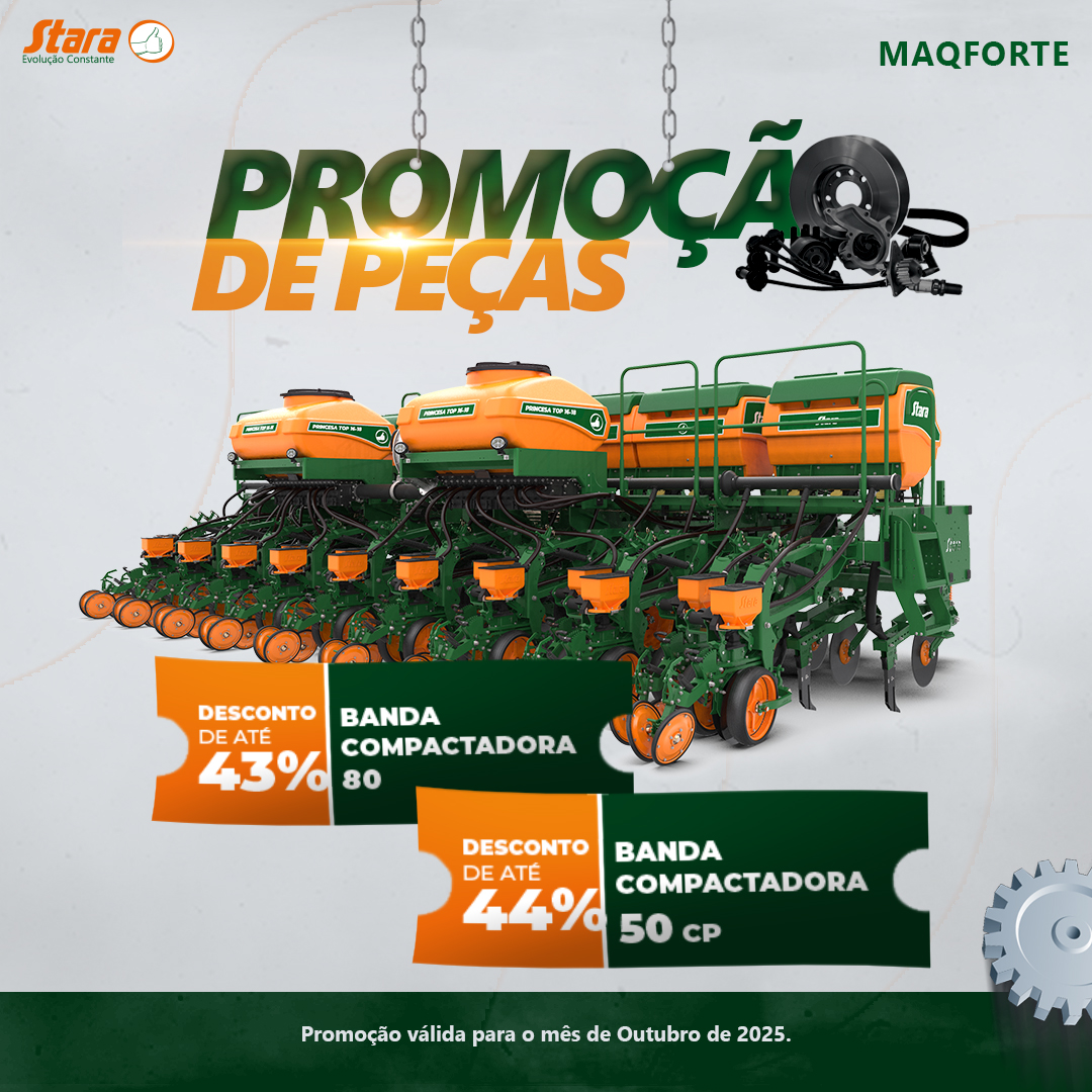 🔥 Super promoção de peças Stara na Maqforte! 🔥