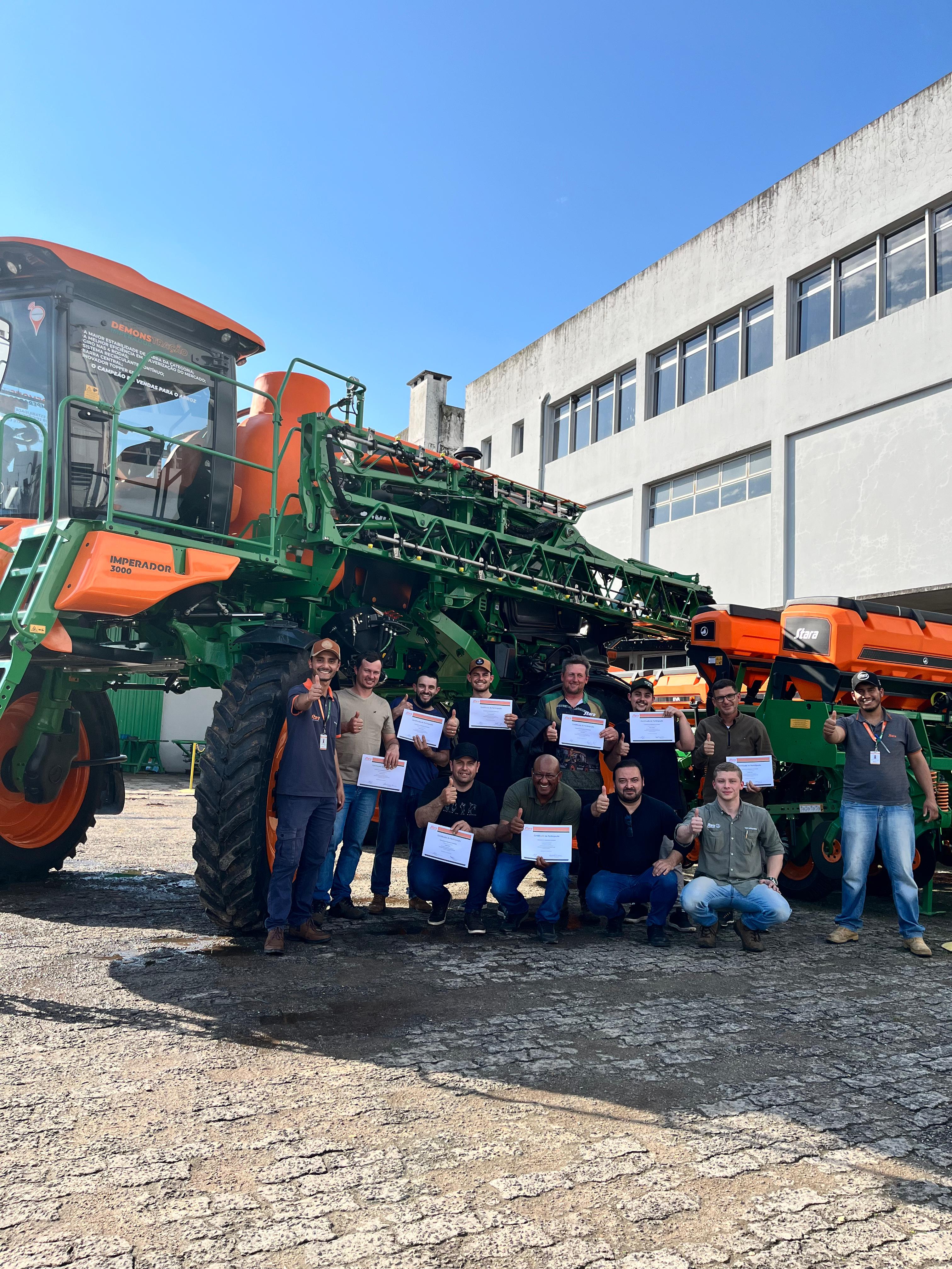 Treinamento de Operadores Pulverização