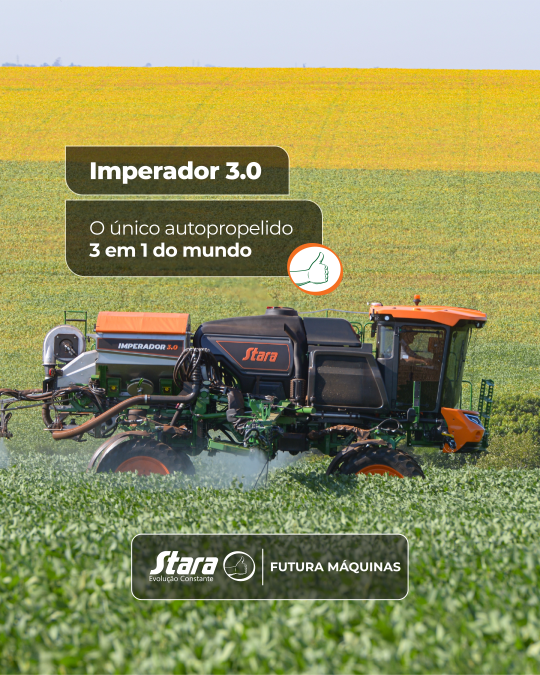 Imperador 3.0: Mais eficiência, autonomia e produtividade no campo